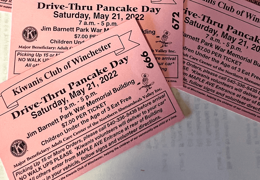 Kiwanis Club of Winchester Drive-Thru Pankcake Day
